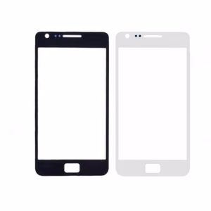 Ārējais ekrāna stikls, saderīgs ar Samsung I9100 S2, sarkans HQ