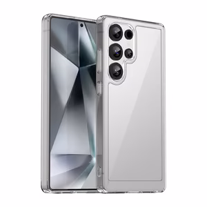 Viedtālruņa apvalks (m) ar Gel Frame Samsung Galaxy S25 Ultra - skaidrs (m)