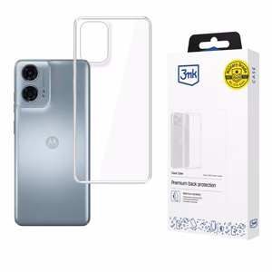 3mk Caurspīdīgs apvalks Motorola Moto E14 / G04 / G24 Power / G24 4G - caurspīdīgs