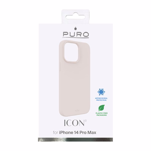 Puro Icon Cover vāciņš ierīcei Apple iPhone 14 Pro Max, rozā