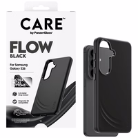 CARE by PanzerGlass Flow Black QI Case for Samsung Galaxy S26 - Black