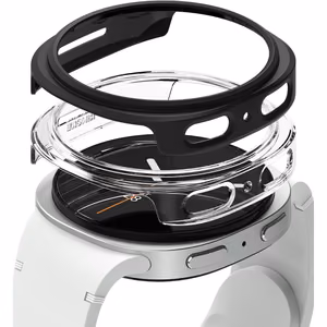Ringke Slim 2 komplekts viedtālruņa apvalks Samsung Galaxy Watch 8 40mm - caurspīdīgs-melns