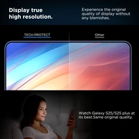 Tech-Protect Quick Set+ rūdītais stikls Samsung Galaxy S25+ - caurspīdīgs