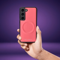 ROAR korpuss MAG MORNING priekš SAMSUNG S23 Ultra karsti rozā krāsā