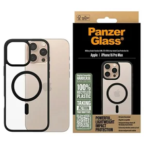 PanzerGlass HardCase iPhone 16 Pro Max 6.9" melns/melns Magnētiskais 1304
