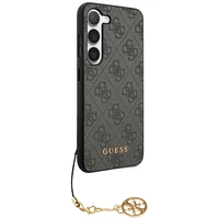 Guess 4G Charms Collection viedtālruņa apvalks Samsung Galaxy S24+ - melns