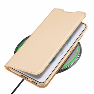 Dux Ducis Skin Pro vāciņš atverams vāciņš Samsung Galaxy S22 + (S22 Plus) zelta