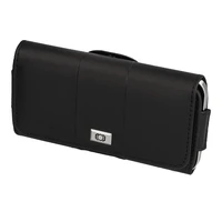 Tel Protect MAX jostas apvalks (IZMĒRS 14) Iphone 11/16 Plus/16 Pro/17 Pro/Huawei P30 Lite/Samsung S23/S24/S25 melns, ādas (155x80x14 mm)