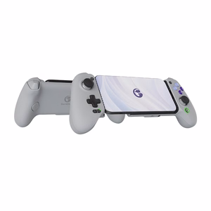 GameSir G8 Galileo USB-C mobilais kontrolieris ar tālruņa turētāju (pelēks) (N)