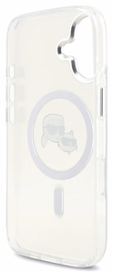 Karl Lagerfeld IML K&CH Heads Metal Frame MagSafe vāciņš Apple iPhone 17