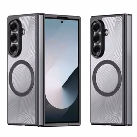 DUX DUCIS viedtālruņa apvalks AIMO MAG saderīgs ar MagSafe SAMSUNG Fold7 - melns