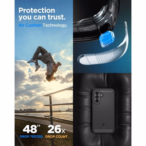 Spigen Rugged Armor Case for Samsung Galaxy A37 5G - Black