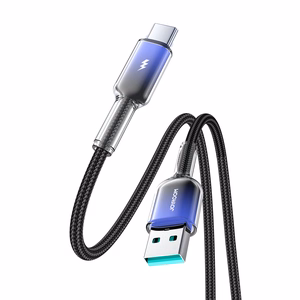 Joyroom USB-A - USB-C kabelis S-A42 3A 1.2m melns