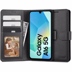 Tech-Protect Viedtālruņa maku apvalks Samsung Galaxy A16 4G / 5G (m) - melns
