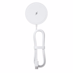 Bezvadu lādētājs BLUE STAR Charing Pad 15w saderīgs ar MagSafe, balts