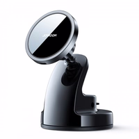 Auto turētājs Joyroom "JR-ZS240" Melns (Bezvadu charging 15W) (magnetic / sticky pad)