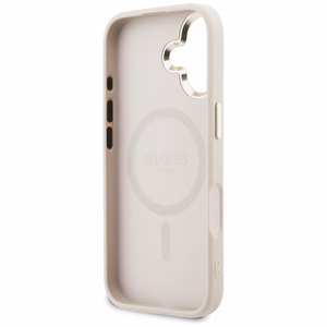 Guess Perforated 4G MagSafe Maciņš for iPhone 17 - rozā