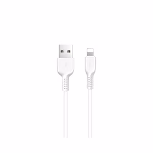 Cable USB A to Lightning Hoco 2.4A 1m X20 white
