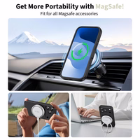 Tech-Protect Silicone magnētiskais viedtālruņa apvalks iPhone 17 Pro - melns