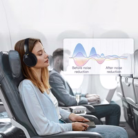 Dudao X22 Max bezvadu Bluetooth austiņas uz ausīm ar ANC - melnas