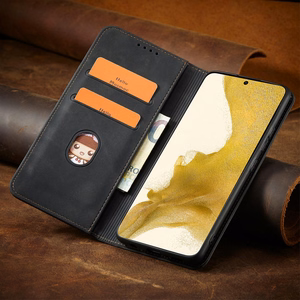 Magnet Fancy Case для Samsung Galaxy S23+ флип-чехол кошелёк подставка чёрный