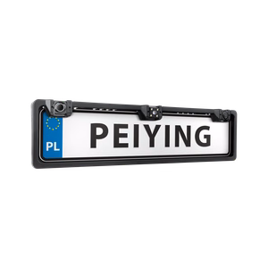 Peiying automašīnas atpakaļgaitas kamera ar parkošanās sensoru numura zīmes rāmī