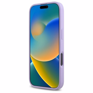 Guess Saffiano Magnētiskais viedtālruņa apvalks iPhone 16 Pro Max - violets