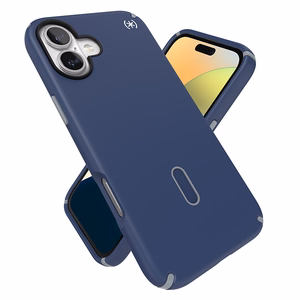 Speck Presidio2 Pro vāciņš ar MagSafe un ClickLock iPhone 16 Plus tālrunim, Coastal Blue/Dust Grey