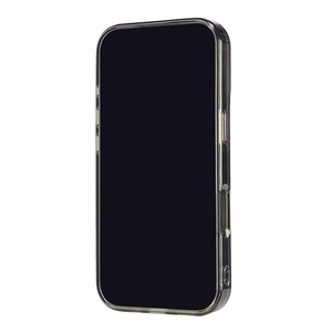 Audi IML Izšuvuma raksts Magnētiskais iPhone 16 Pro 6.3" melns/melns cietais apvalks AU-IMLMIP16P-Q5/D3-BK