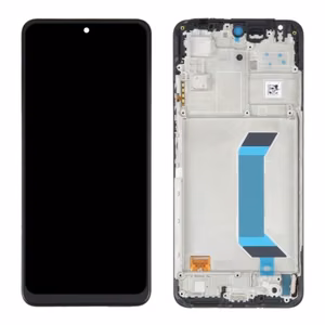 LCD Displejs Saderīgs ar Xiaomi Redmi Note 12 5G / Poco X5 5G Melns ar Frame HQ