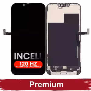 LCD displejs saderīgs ar iPhone 13 Pro Max melns (120Hz / INCELL / Premium) /*Removable IC*/