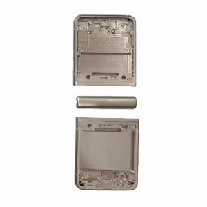 Vidējais rāmis priekš Samsung F711 Z Flip3 (Cream)