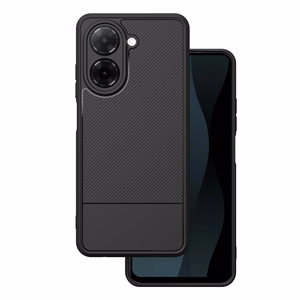 Vienkāršs oglekļa apvalks Xiaomi Redmi A5 Global (173,45 x 79,35 x 8,45) melns