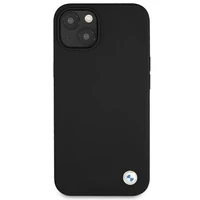 BMW Silicone Signature viedtālruņa apvalks iPhone 13 mini - melns