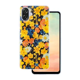 Glow Glam viedtālruņa apvalks Samsung Galaxy A07 4G oranžs