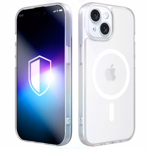 3mk Misty MagCase for iPhone 15 - white