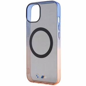 BMW Gradients Buferis MagSafe apvalks iPhone 14 Plus - pelēks