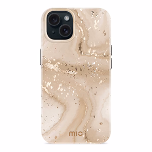 MIO Gold Marble Magsafe maciņš iPhone 13/14/15