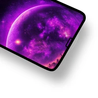 Rūdīts stikls 9D Xiaomi Redmi 13C 4G / 5G ar melnu ietvaru 10gab komplekts