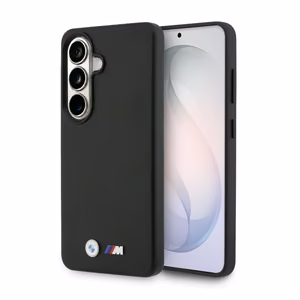 BMW M Metal Logo MagSafe maciņš Samsung Galaxy S26 - melns