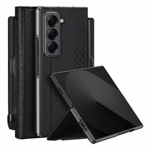 DUX DUCIS viedtālruņa apvalks BRIL ar pildspalvas turētāju SAMSUNG Z Fold SE/W25 melns
