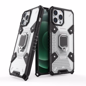 Phone Maciņš "Capsule Ring Maciņš" Apple iPhone 13 Pro Caurspīdīgs