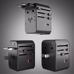 Pasaules ceļojumu GaN 70W adapteris ar maciņu