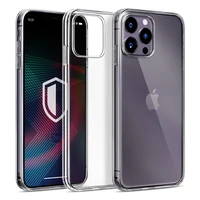 iPhone 14 Pro silikona apvalks no 3mk Clear Case sērijas - caurspīdīgs