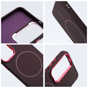 FRAME MAG COVER viedtālruņa apvalks saderīgs ar MagSafe SAMSUNG S25 FE violeta