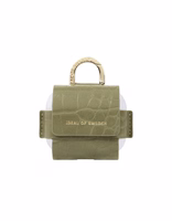 Ideal of Sweden Flo AirPods somiņa Gen 3 Sage Croco austiņu maciņš