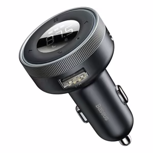 Baseus FM raidītājs Enjoy Bluetooth MP3 automašīnas lādētājs melns
