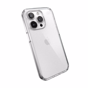 Speck Presidio Perfect-Clear vāciņš ierīcei iPhone 15 Pro, caurspīdīgs