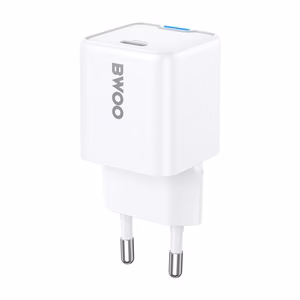 BWOO GaN PD wall charger 30W 1x USB-C port 1A white