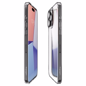 Viedtālruņa apvalks Spigen Airskin Hybrid iPhone 15 Pro Max - caurspīdīgs (m)